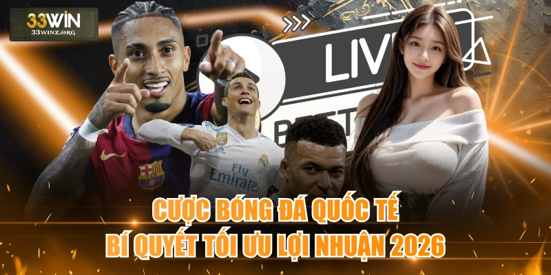 Cược Bóng Đá Quốc Tế - Bí Quyết Tối Ưu Lợi Nhuận 2026