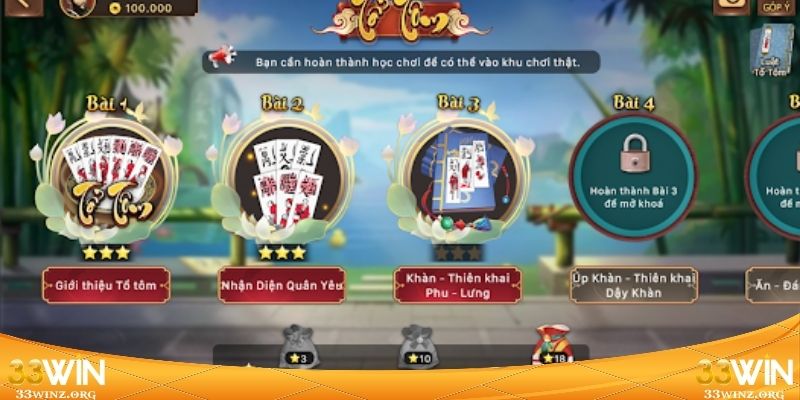 Tiến trình tiêu chuẩn của một ván bài